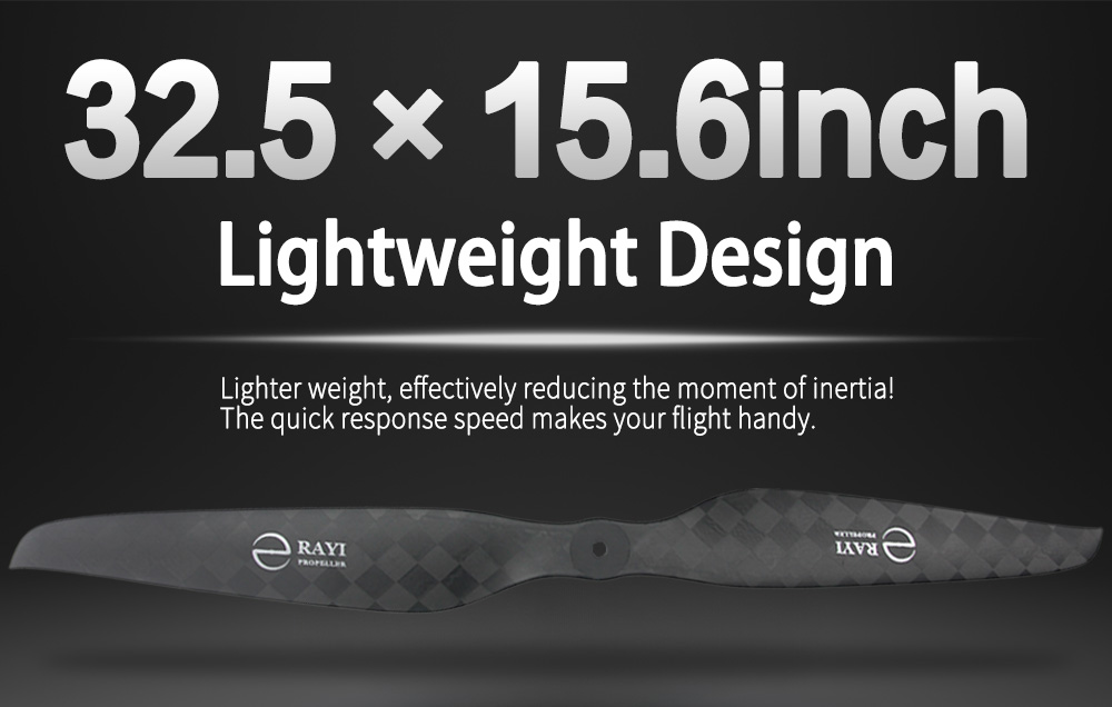 32.5X15.6 CF FIXED PROP