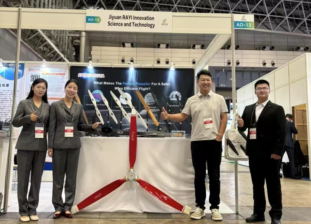 RAYI propellers at CHIBA International UAV Show