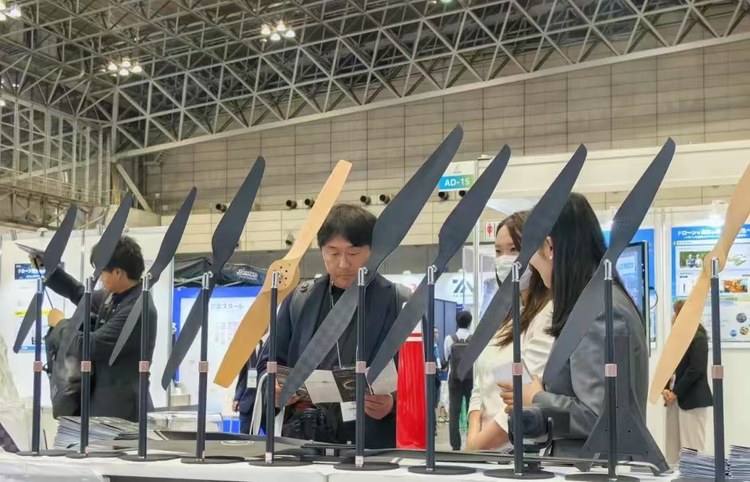 RAYI propellers at CHIBA International UAV Show