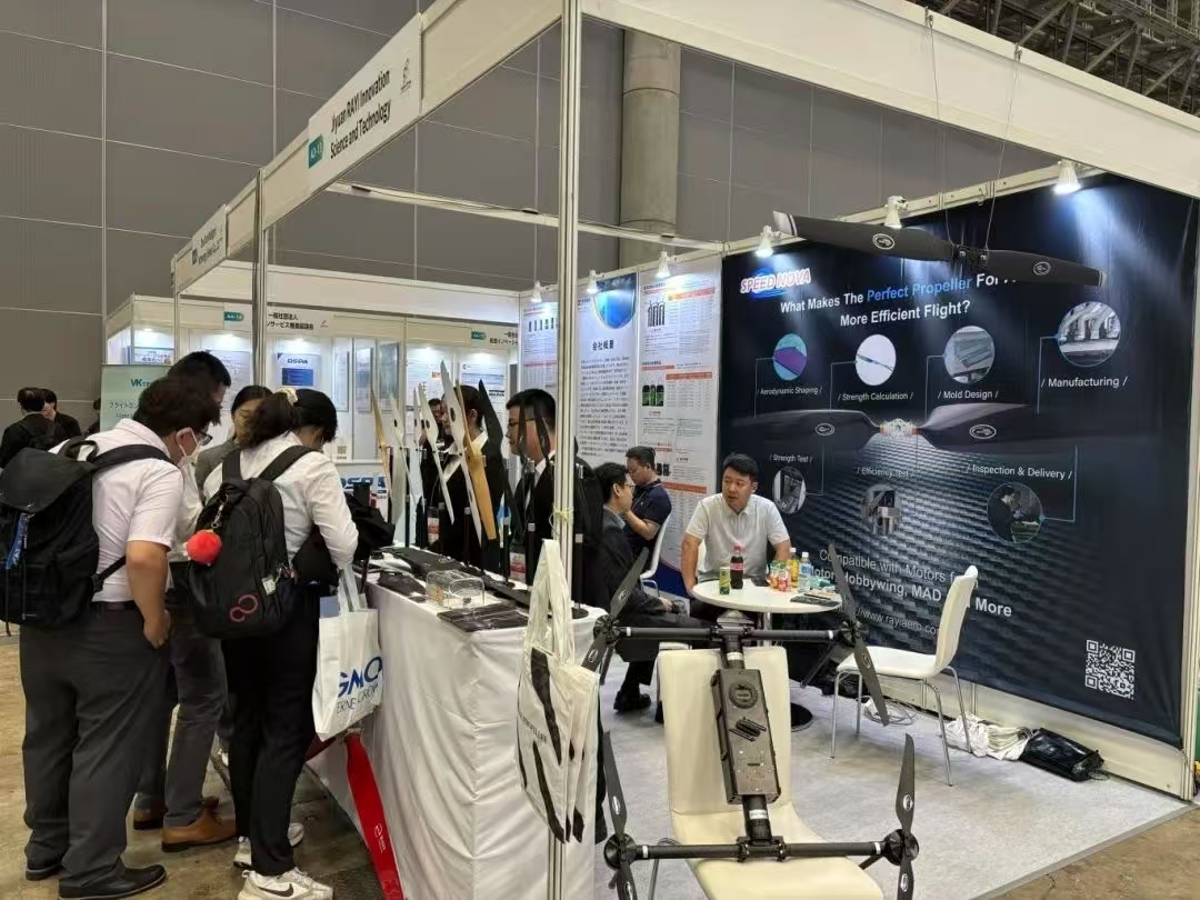 RAYI propellers at CHIBA International UAV Show