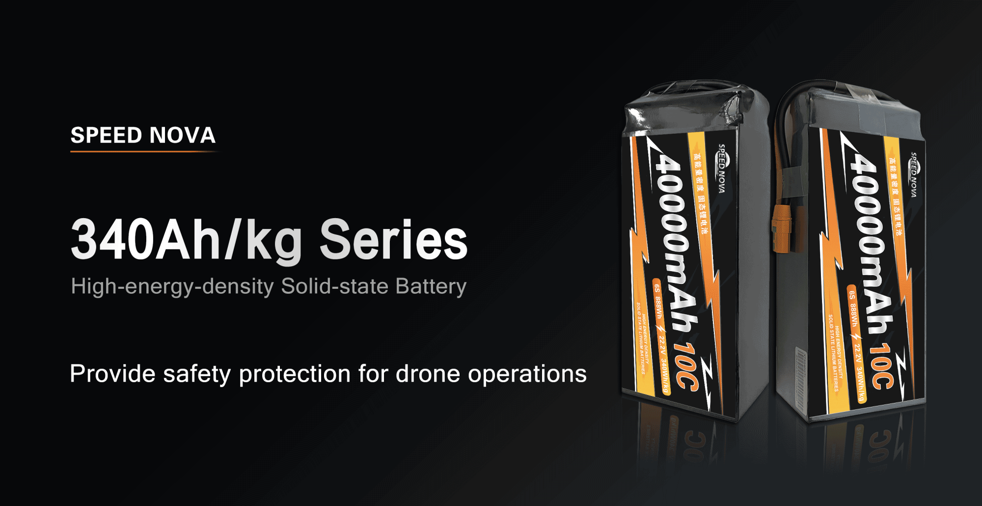 RAYI 340Wh/kg Series Semi-Solid State Drone Battrey