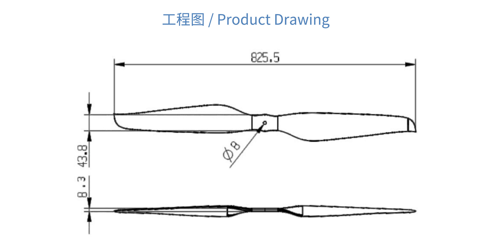 RAYI 32.5X15.6 CF FIXED PROP