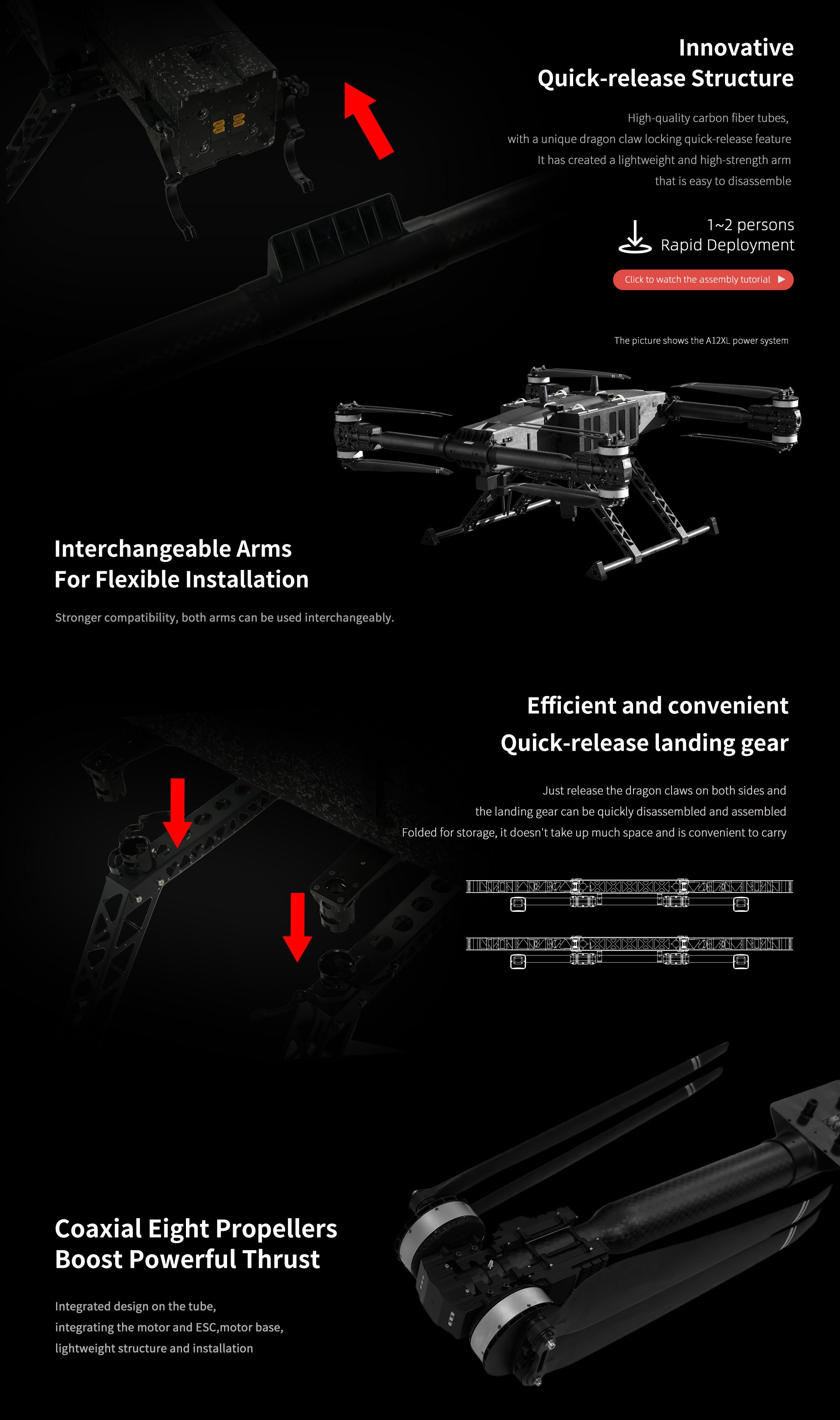 Electric Long-endurance Delivery Drone