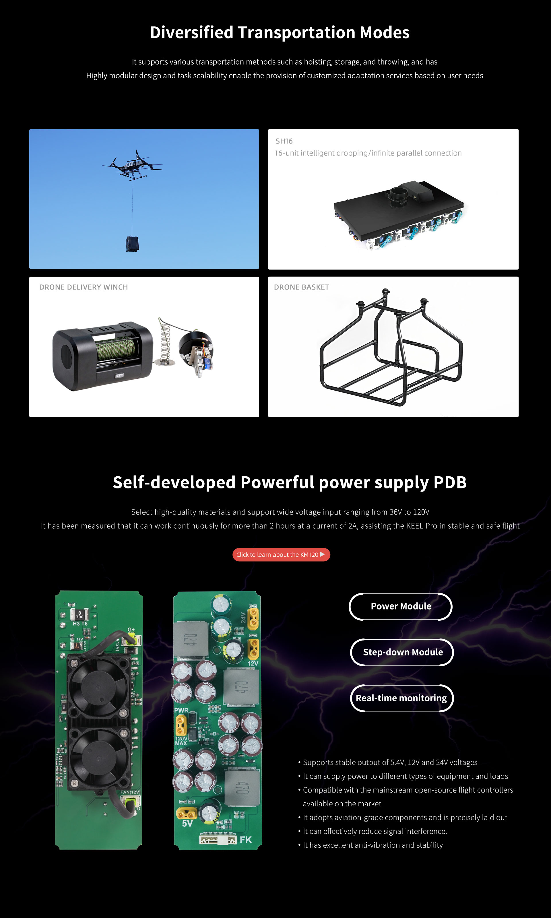 Electric Long-endurance Delivery Drone