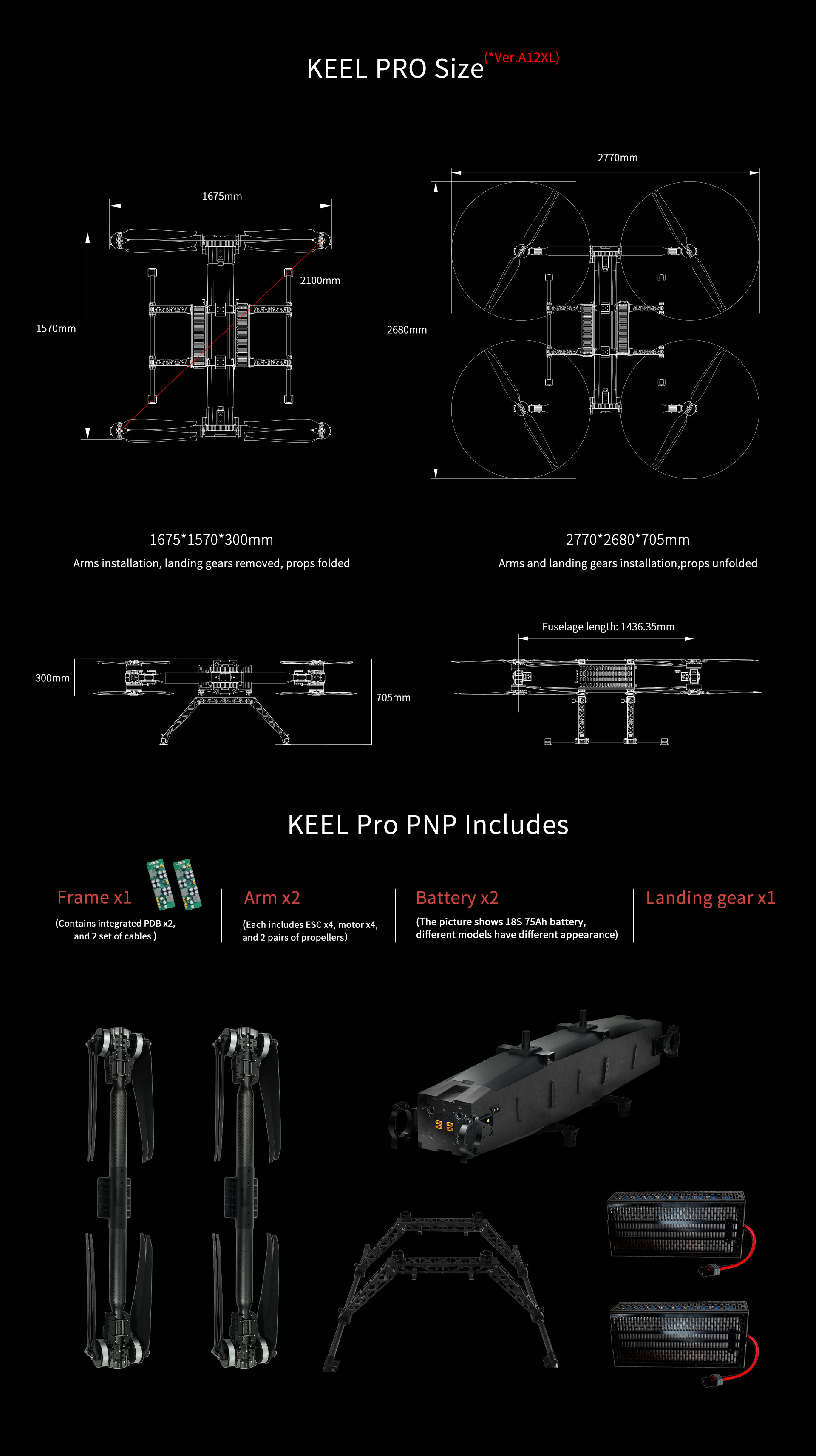 Electric Long-endurance Delivery Drone