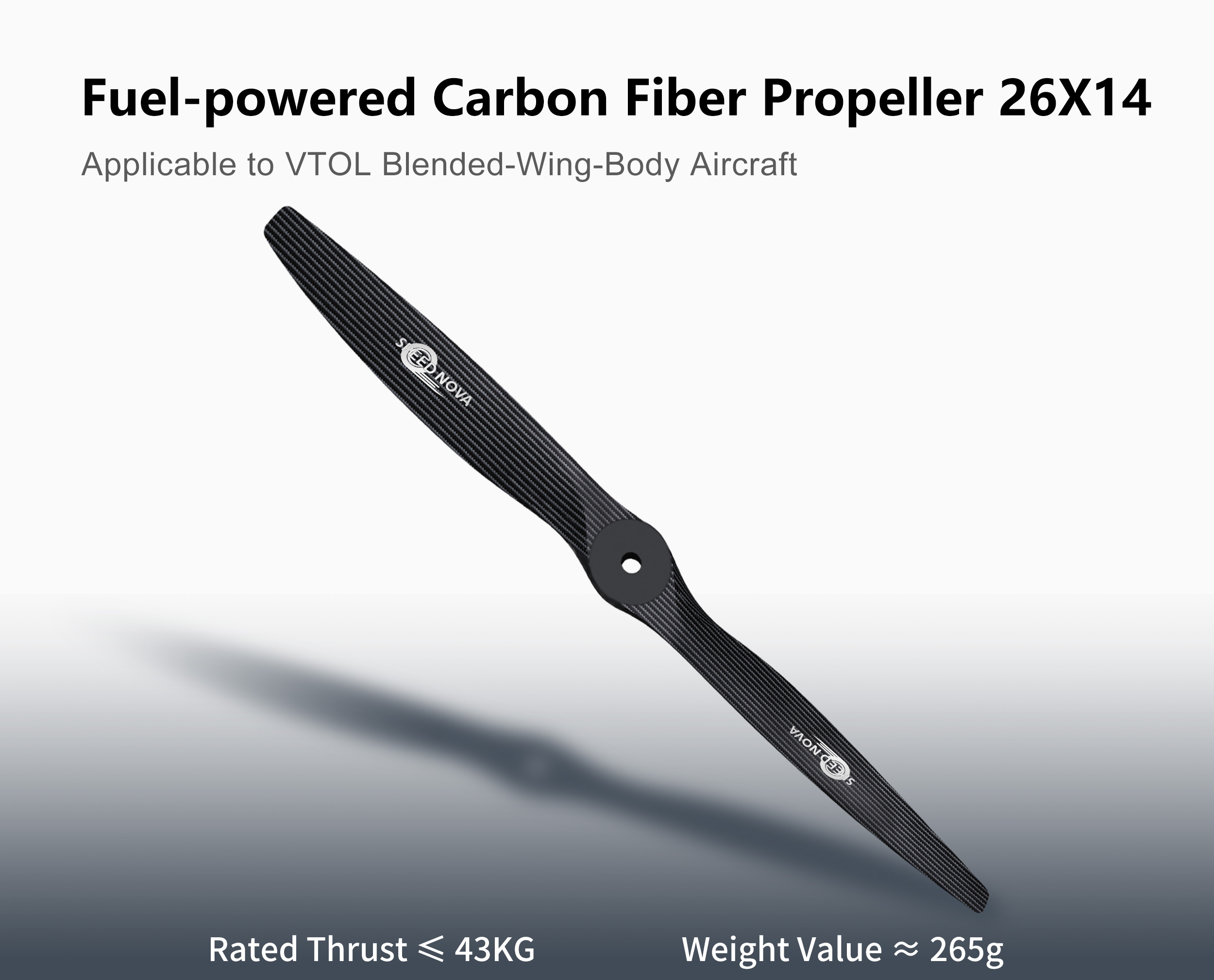 RAYI 26X14 CF Fixed Wing PROP