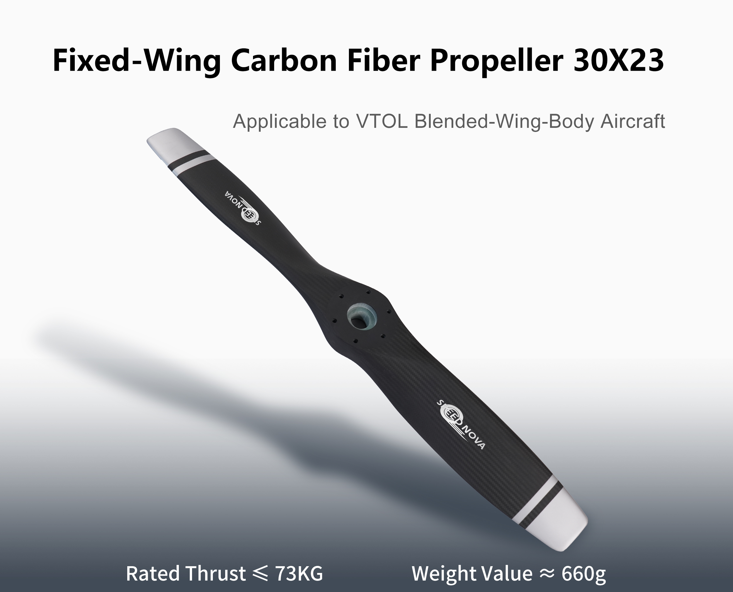 RAYI 30X23 CF Fixed Wing PROP