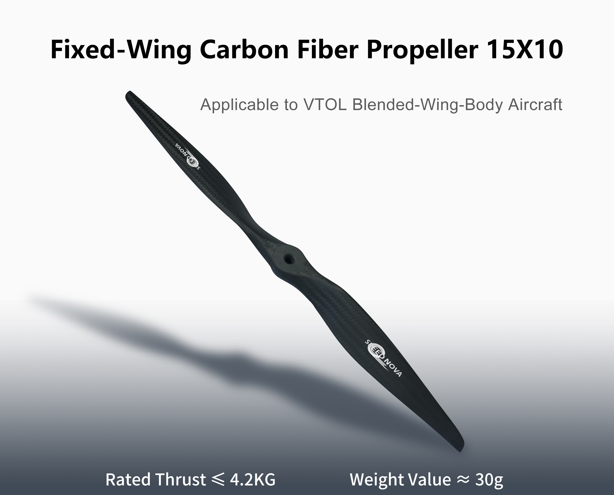 RAYI 15x10 CF Electric Fixed Wing PROP