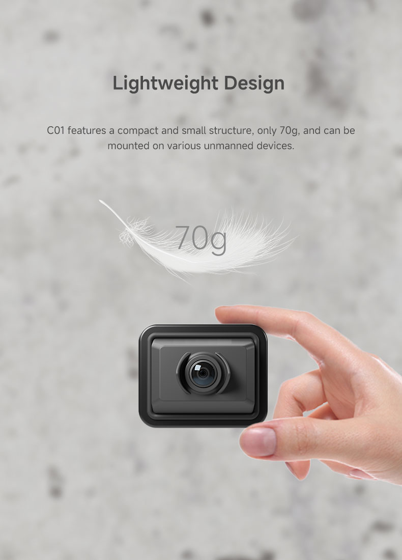 Skydroid C01 Drone Camera - Skydroid Professional Grade 4K Industrial Drone Camera