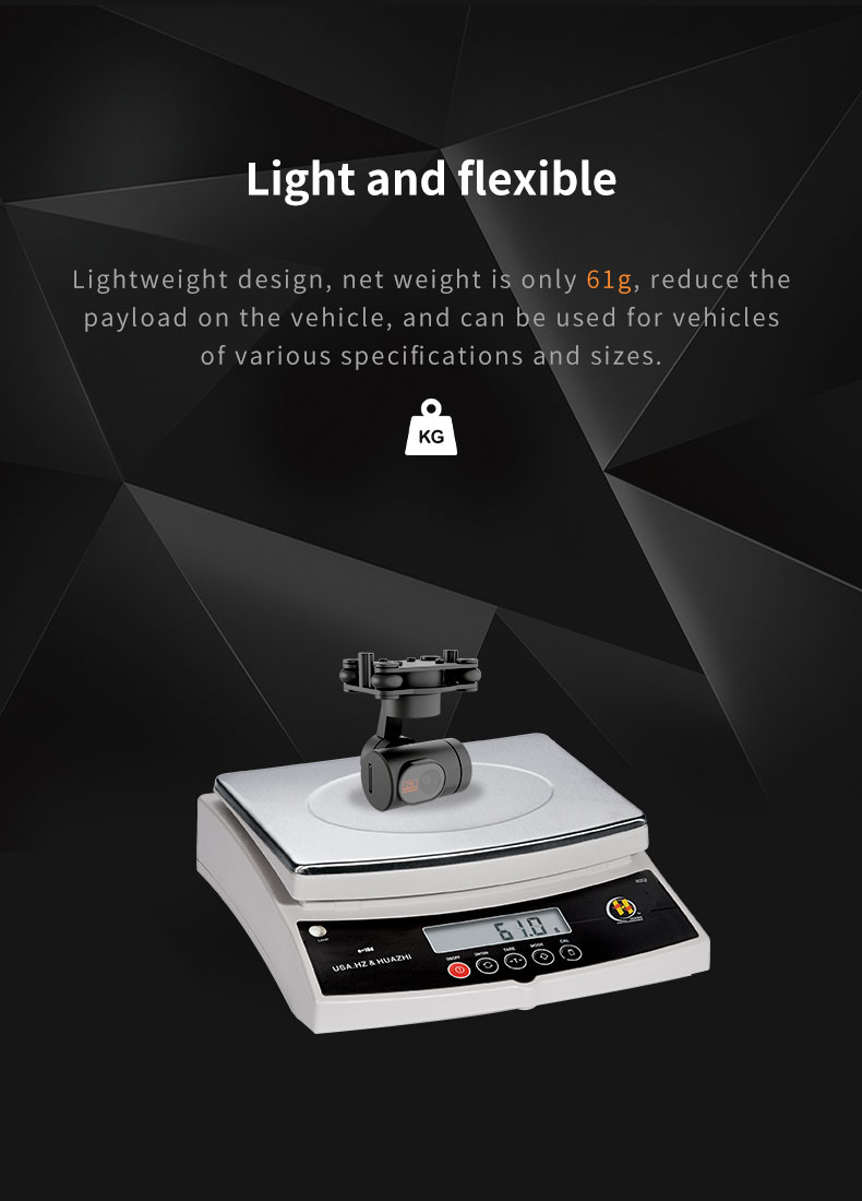 Skydroid C10 / C10 Pro Mini HD 3-Axis Gimbal Camera