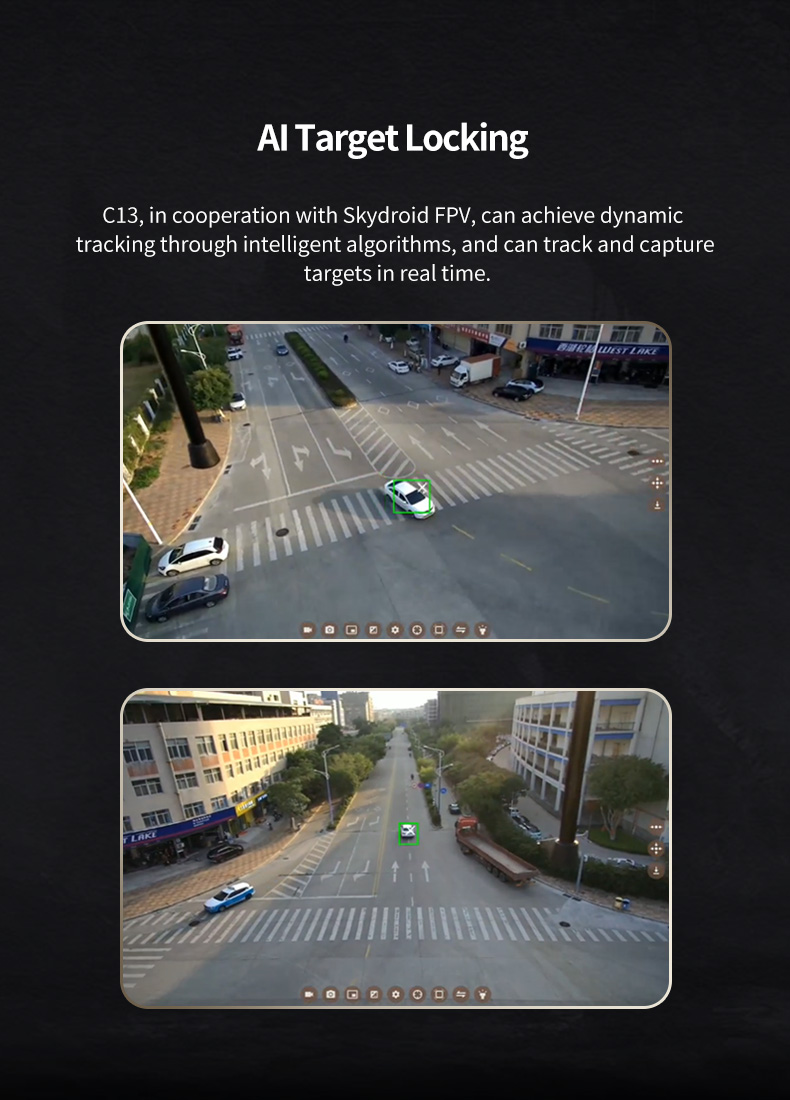 Skydroid C13 Gimbal | 640 Thermal, 2K EO