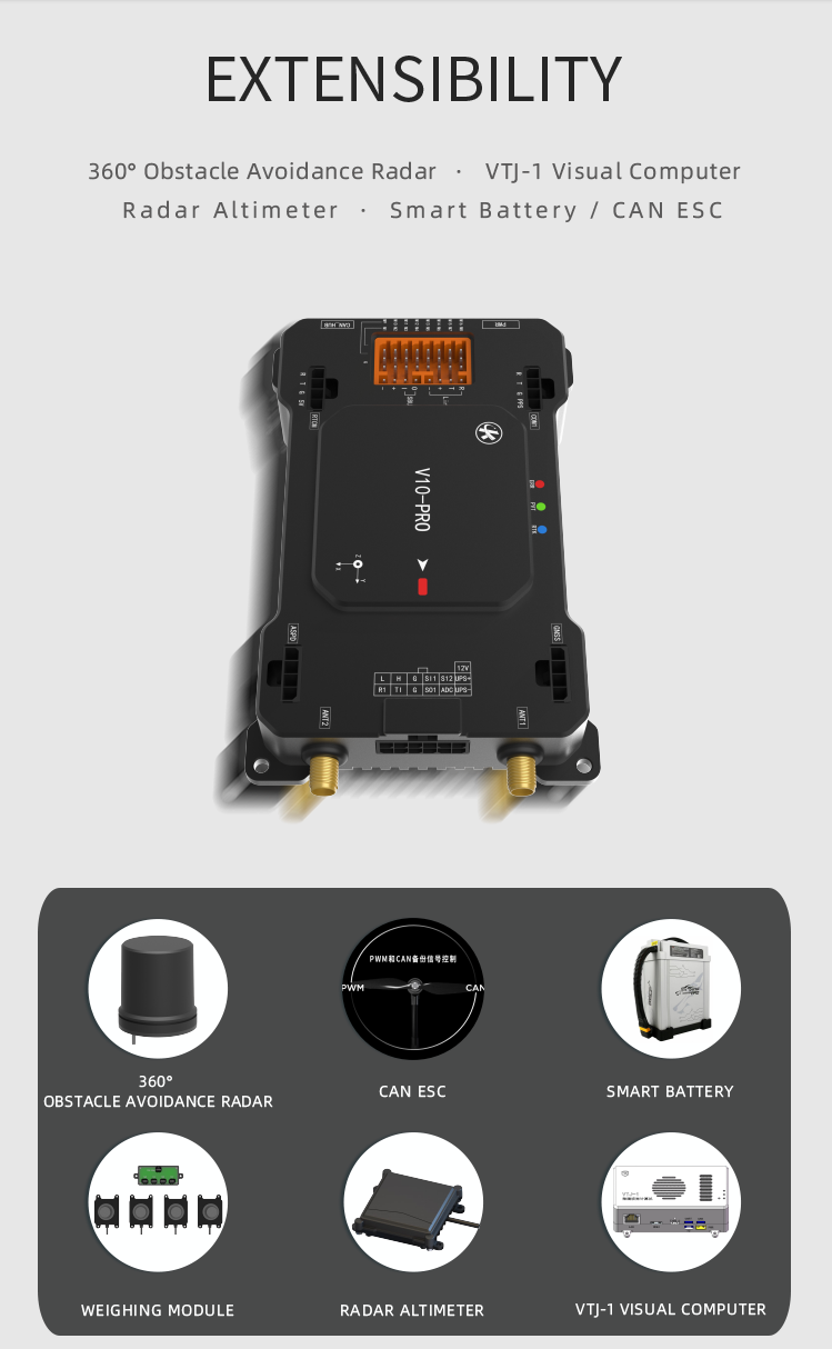 VK V10-PRO Flight Controller