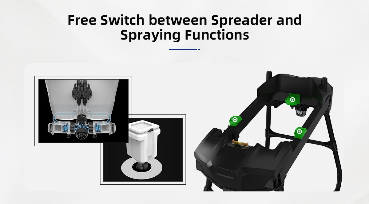 VK V9P-AG Agricultural Drone Flight Control System