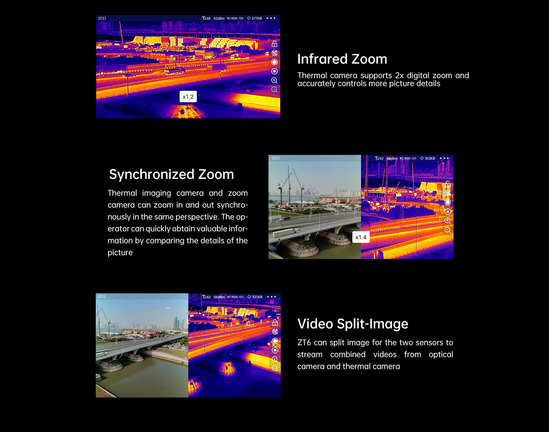 SIYI ZT6 Mini Dual-Sensor Optical Pod