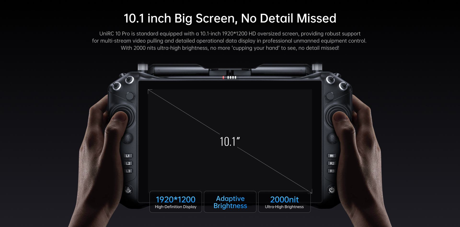 SIYI UniRC 10 Pro Professional Ground Station