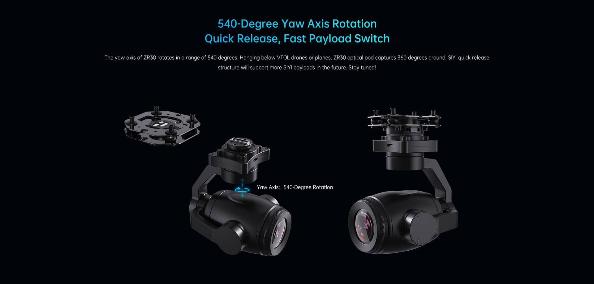 SIYI ZR30 Optical Pod