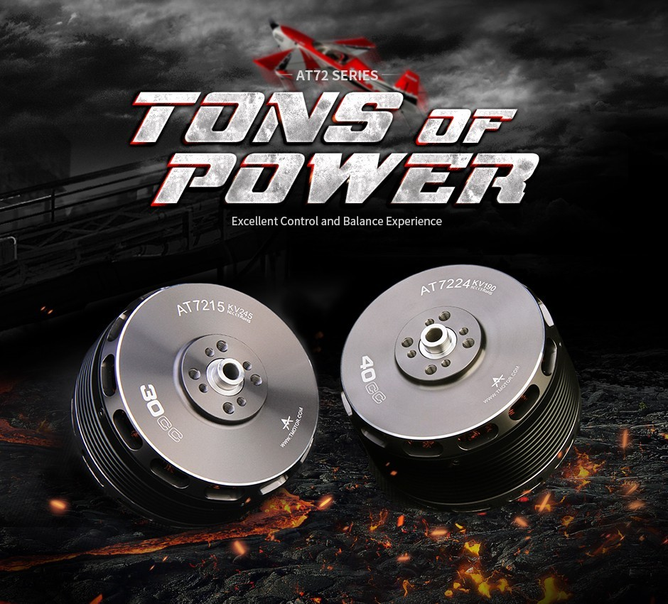 T-Motor AT7224 40CC KV190 Motor