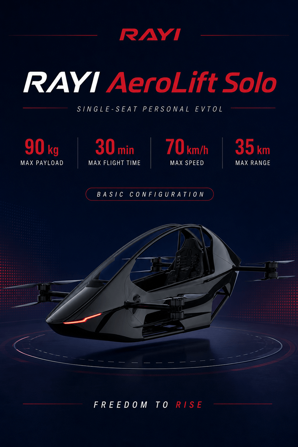 RAYI AeroLift Solo
