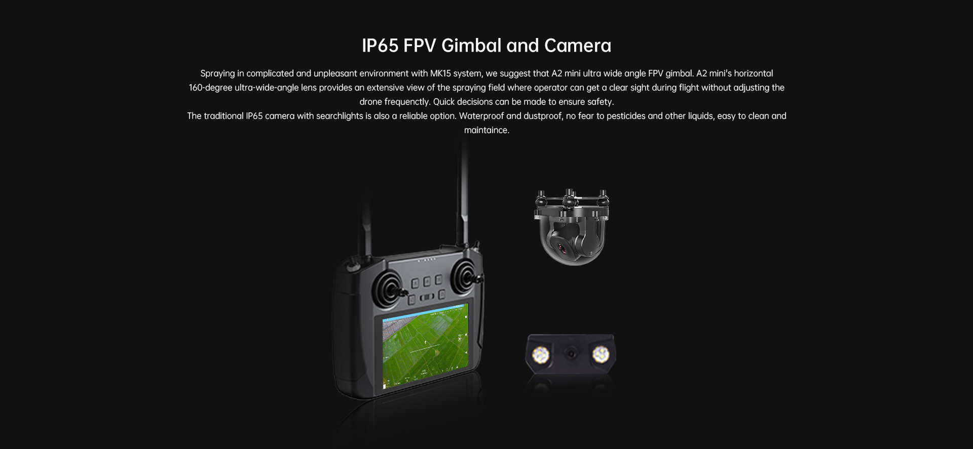 SIYI MK15 Agriculture Mini HD Smart Controller