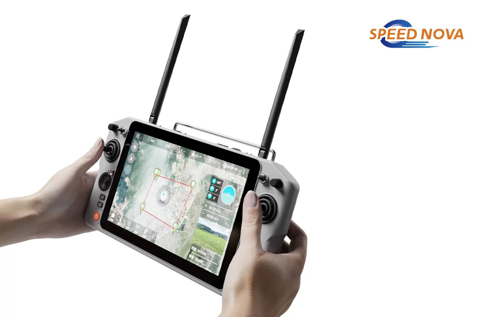 Skydroid G30 high-brightness display screen in sunlight