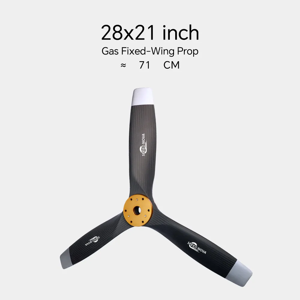 RAYI 28x21 Carbon Fiber Gasoline Engine Fixed-Wing Propeller