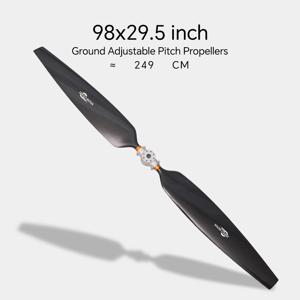 RAYI 98x29.5 Carbon Fiber Gasoline Engine Fixed-Wing Propeller