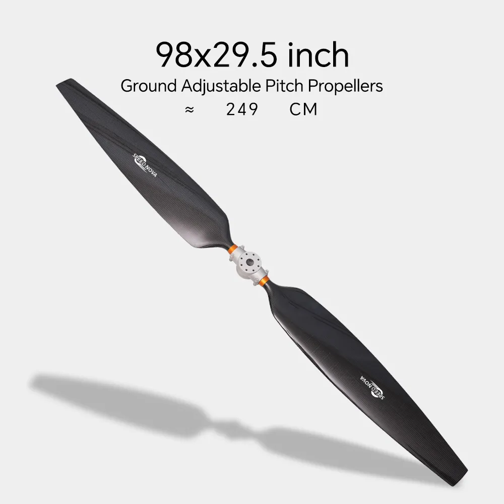 RAYI 98x29.5 Carbon Fiber Gasoline Engine Fixed-Wing Propeller