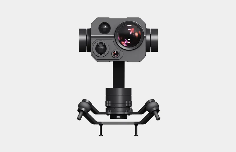 SIYI ZT30 power, video and control interfaces