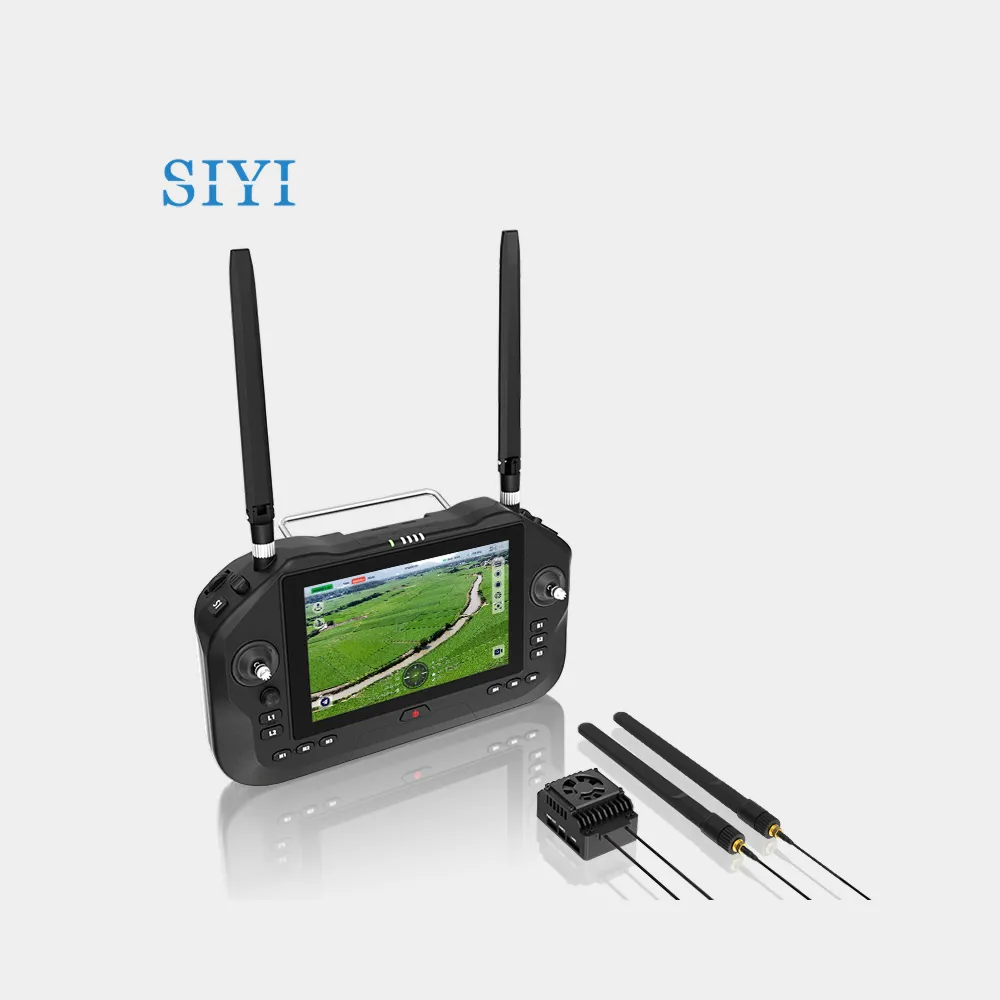 SIYI UniRC 7 UAV ground controller side view