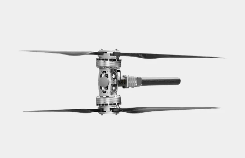 T-Motor X-A14-24S thrust efficiency and power analysis chart