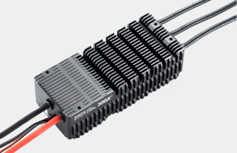 MAD AMPX 300A 12-24S HV ESC technical parameters and dimensions