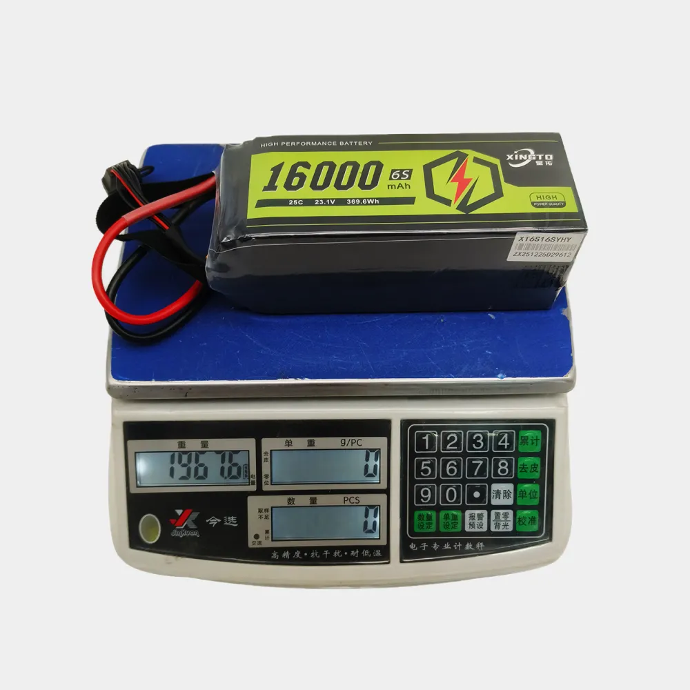 Xingtuo 6S high-rate battery dimensions
