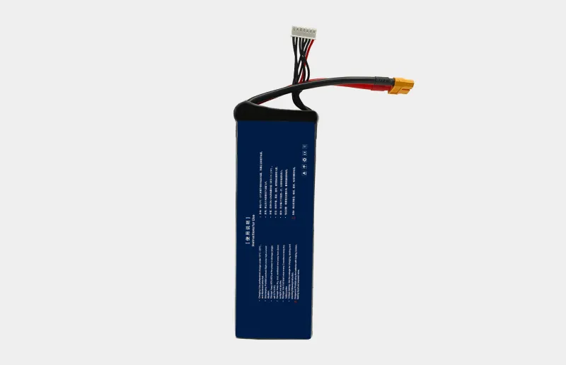 Xingtuo 6S 10Ah 75C LiPo battery technical label