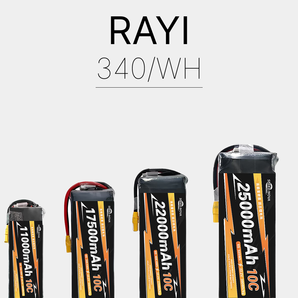RAYI 340Wh/kg Series Semi-Solid State Drone Battrey