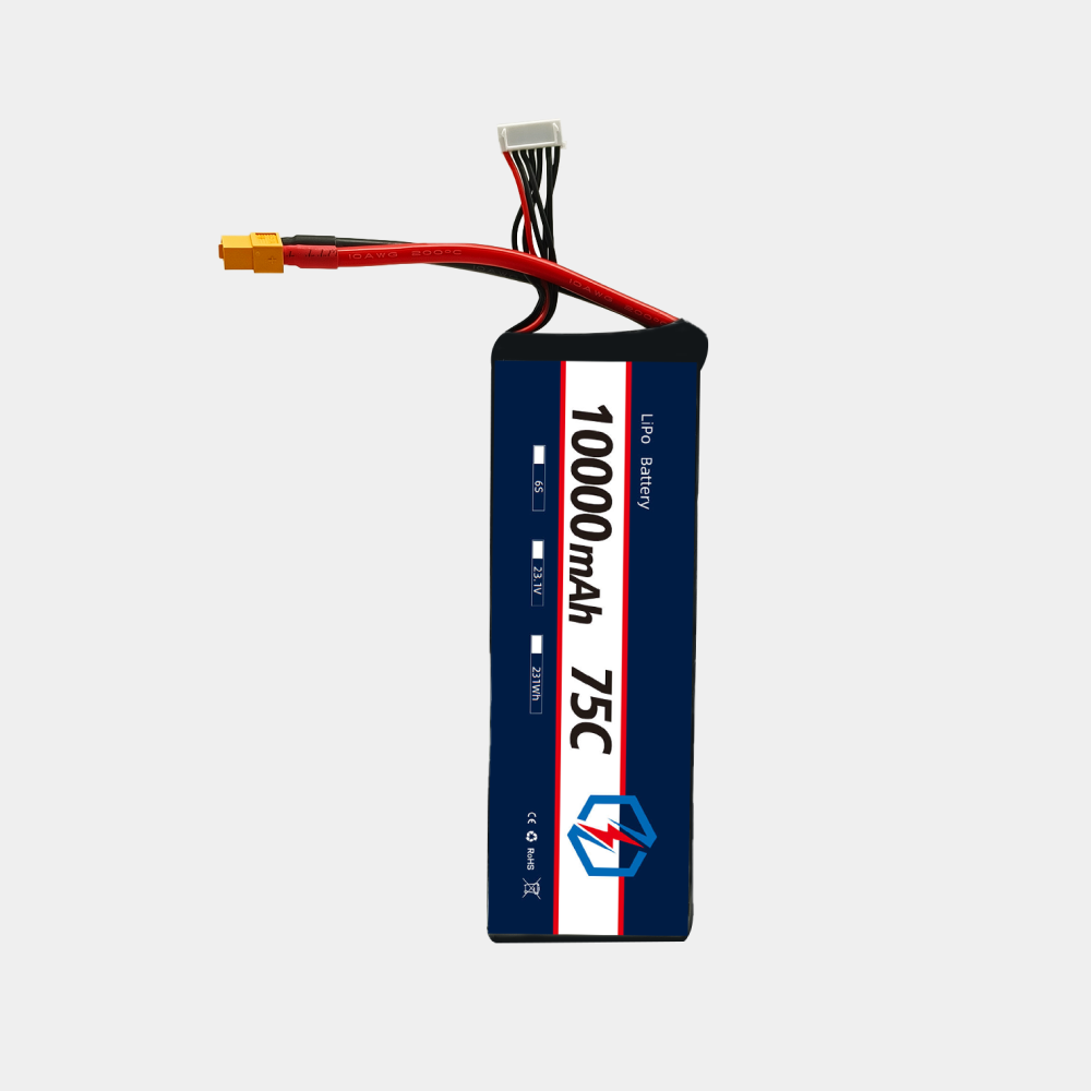 Xingtuo 6S 10Ah 75C High-Rate FPV LiPo Battery