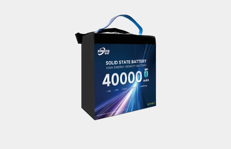 XINGTO solid state UAV battery for high-voltage drone power systems