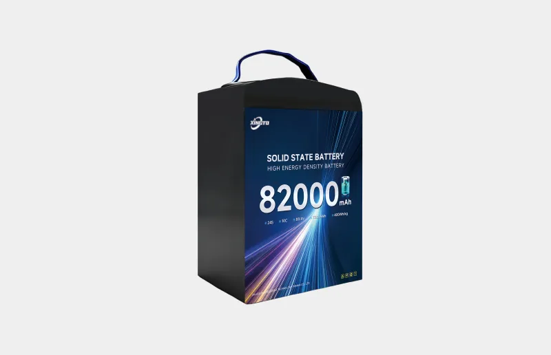 XINGTO 24S 82000mAh solid state battery for UAV power systems
