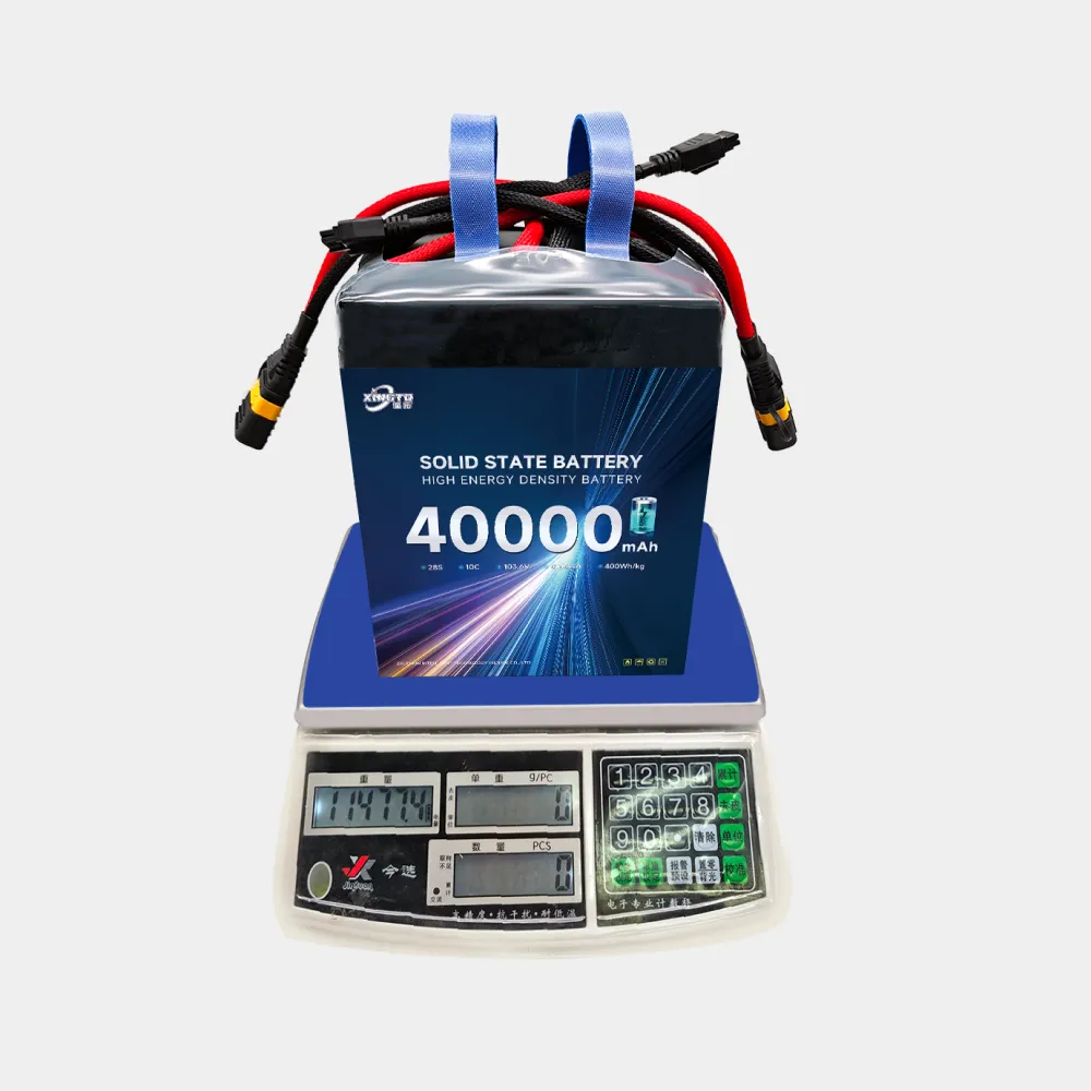 XINGTO 28S 40000mAh solid state UAV battery weight reference