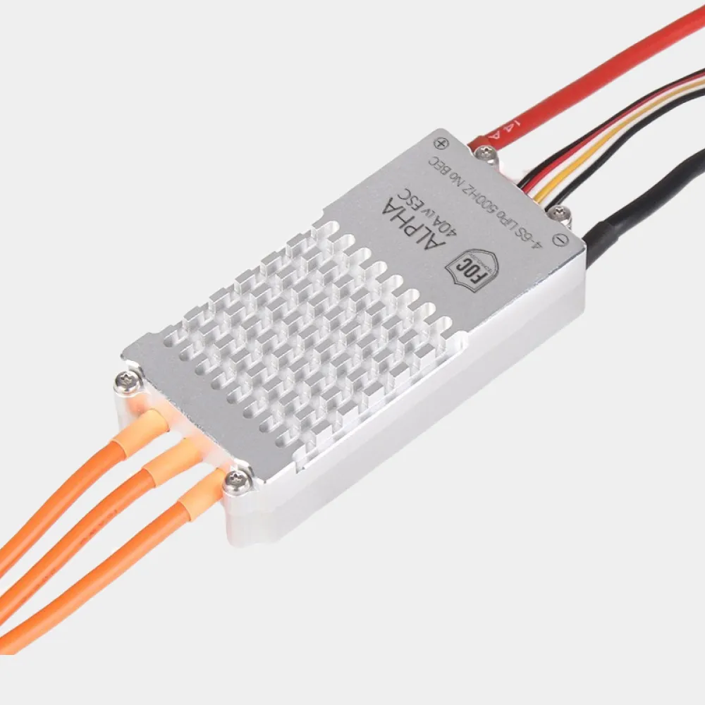 T-Motor ALPHA 40A 4-6S ESC cable connections
