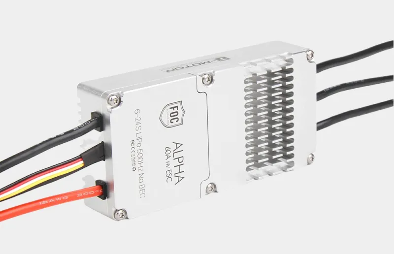 T-Motor ALPHA 60A 6-24S HV ESC technical detail