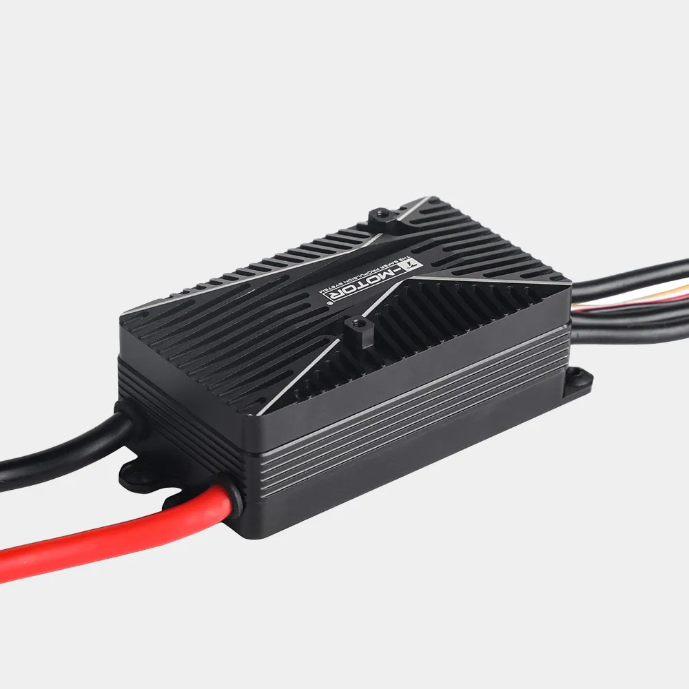 T-Motor AT 195A 6-14S ESC angled view