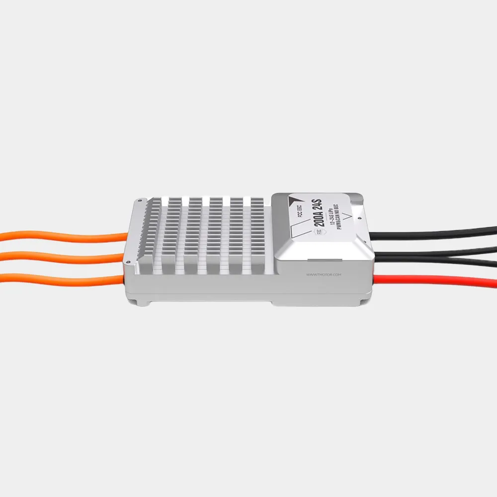 T-Motor V200A 24S ESC wiring and installation
