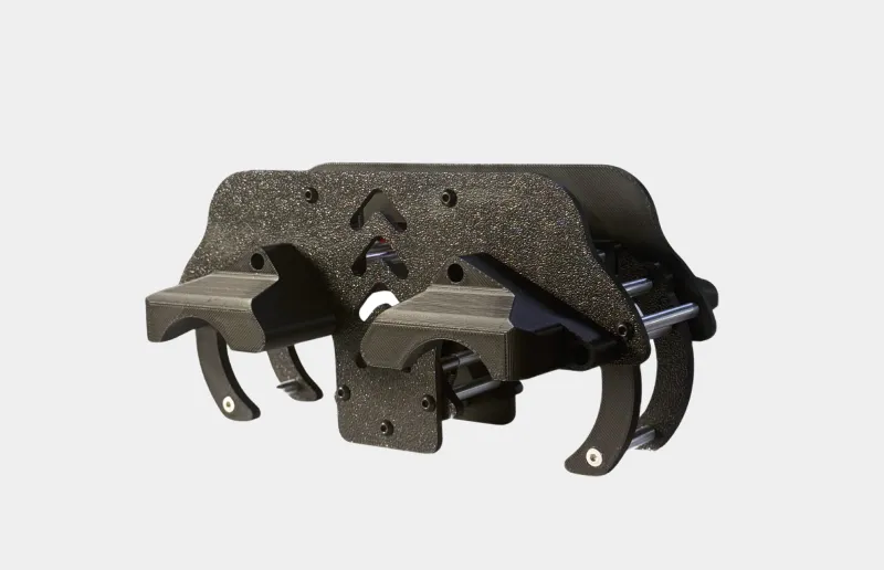 Compact 60mm lateral-launch payload module with mechanical release structure