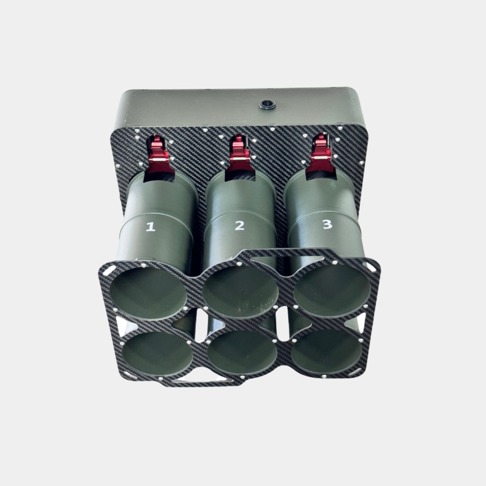 80mm Multi-Round UAV Payload Release Module