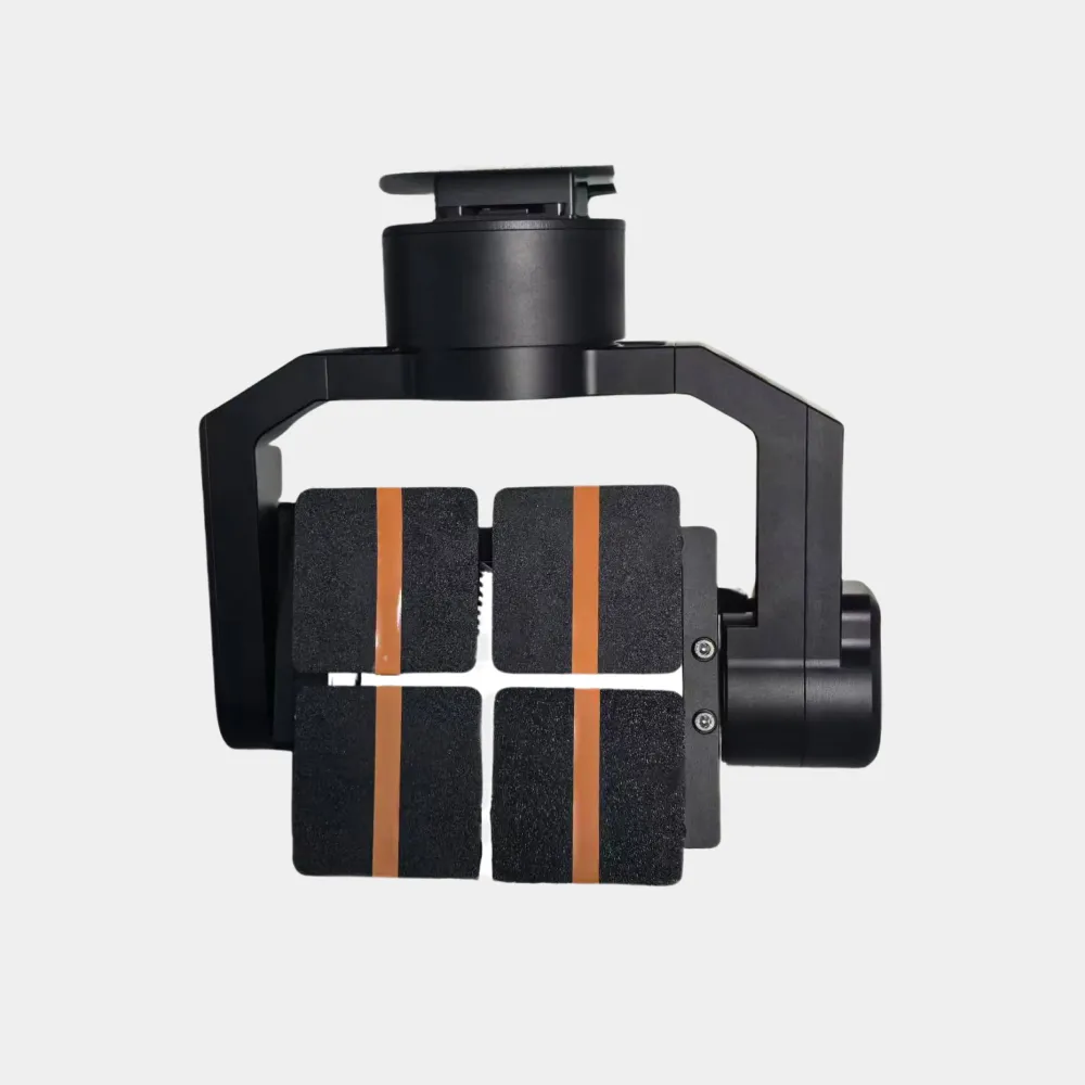 Multi-level UAV net capture mounting system