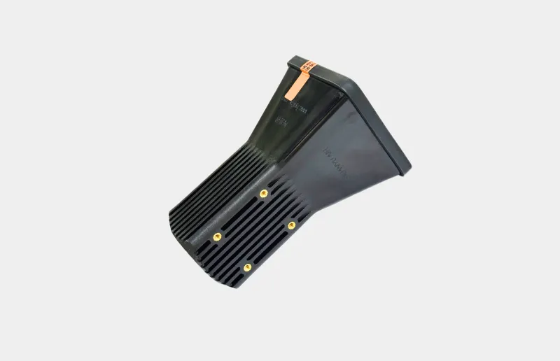 UAV net capture payload side view