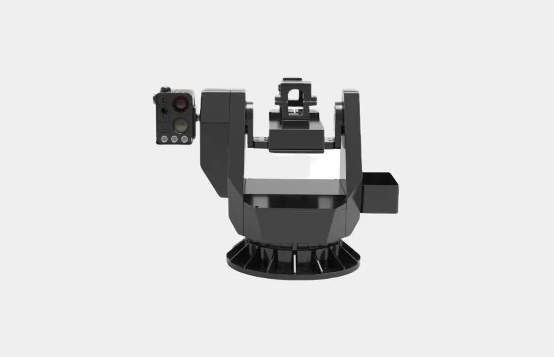 30kg UAV servo turntable mounting structure