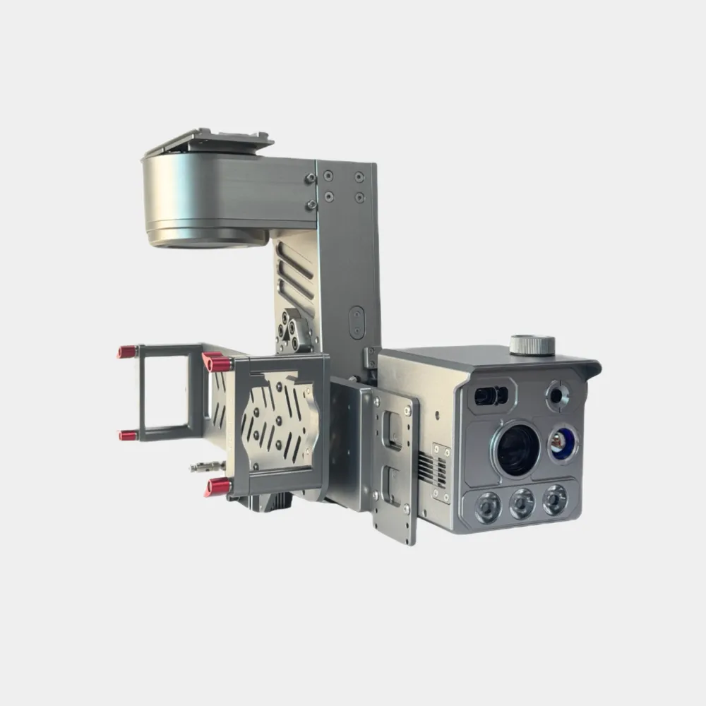 servo-stabilized infrared payload front view