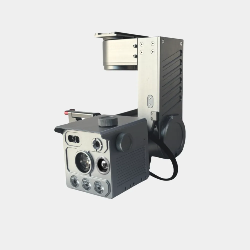 servo-stabilized thermal infrared camera assembly