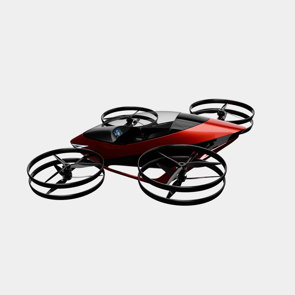 RAYI AeroLift Swift ducted-fan aircraft side view